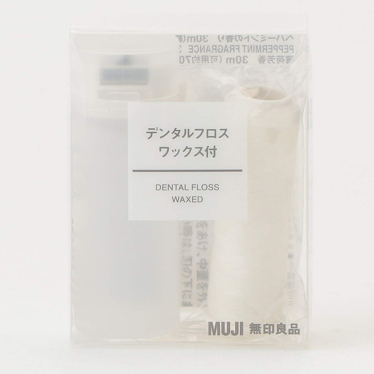 Amazon | 無印良品 デンタルフロス・ワックス付 ペパーミントの香り